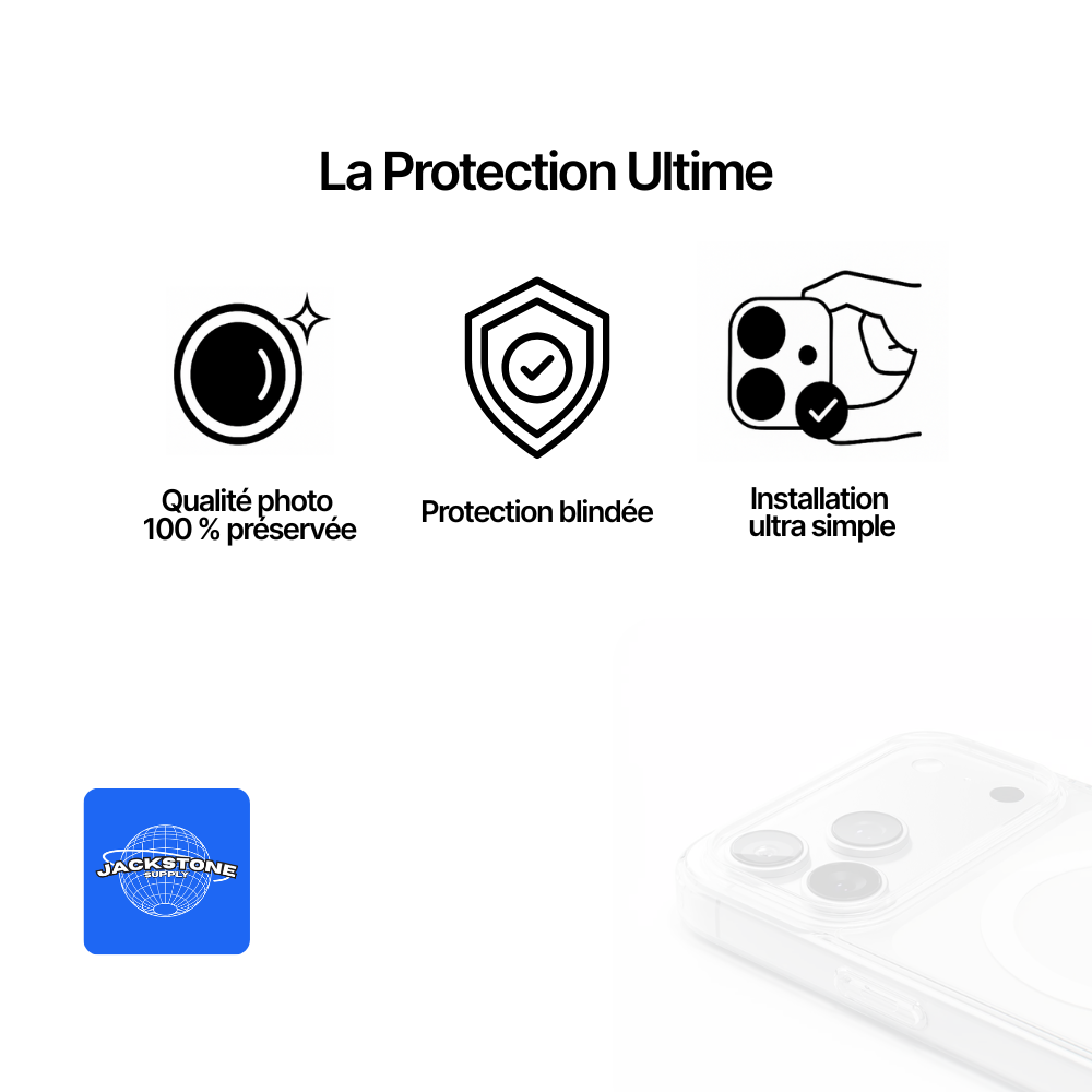 Protection Caméra iPhone