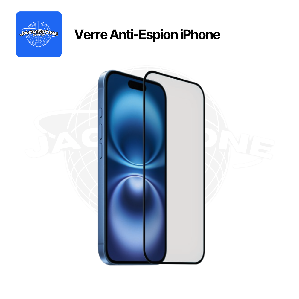 Verre Trempé Anti-Espion iPhone